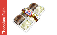 <strong>T-02 Plain - Chocolate</strong> -  One volume: 500 mg - Pieces in a box: 9